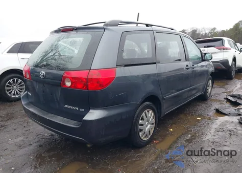 2008 Toyota Sienna Ce из США, поврежденный, VIN 5TDZK23C98S188223